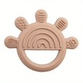 thumbnail image 1 of Baby Teething Toy With Five Finger Pattern, Hand Grasp Training And Food-Grade Silicone, 1 of 5