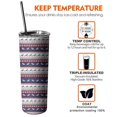 thumbnail image 6 of 20oz Dark Blue Christmas Reindeer and Donkey Pattern Skinny Tumblers Stainless Steel Tumbler with Lid and Straw,Vacuum Insulated Double Wall Travel Tumbler Cups with Cleaning Brush for Coffee,Tea, 6 of 6