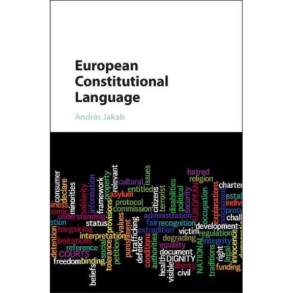 European Constitutional Language, (Hardcover)