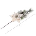 thumbnail image 2 of Poinsettia And Pinecone Stem, 2 of 3