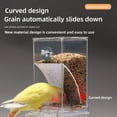 thumbnail image 5 of No Mess Bird Feeders Automatic Parrot Feeder Drinker Acrylic Container#, 5 of 8