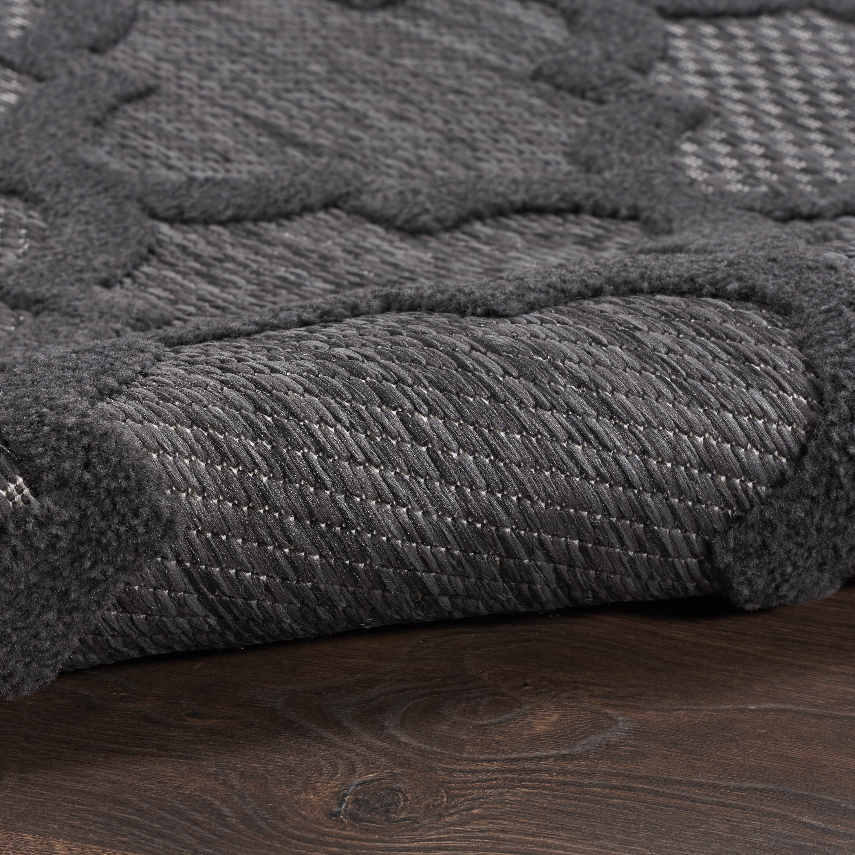 Nourison Easy Care 7' x 10' Charcoal/Black Indoor/Outdoor Rug