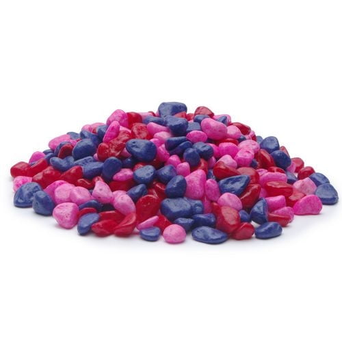 Marina Jelly Bean Decorative Epoxy Aquarium Gravel 2 kg, 2 kg (4.4 lbs)
