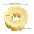 thumbnail image 5 of KAKOWELY 6pcs Inflatable Bobbin Replacement Inflatable Life Jacket Vest Pills Life Jackets And Vests Accessory Portable Inflatable Life Jacket Parts,0.71X"X0.71"X0.39", 5 of 5