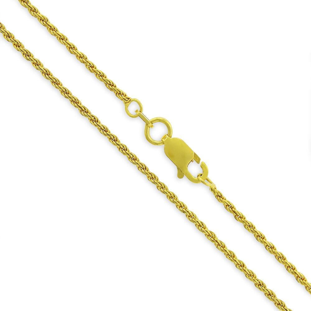 Jewels By Lux 14k White Gold 1.3mm Diamond Cut Cable Chain Jewels By Lux 14k White Gold 1.3mm Diamond Cut Cable Chain