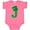 Hot Pink, variant on Inktastic Irish St Patricks Day Letter J Monogram Boys or Girls Baby Bodysuit