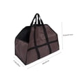 thumbnail image 5 of 1Pc Large-capacity Firewood Storage Bag Practical Firewood Carry Bag for Outdoor, 5 of 5