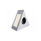 thumbnail image 1 of Methold Rascador para mascotas, bola colgante Universal Triangular colorida, transpirable, plegable, cama para mascotas, marco de escalada, juguete Perchas para gatos Gris blanco Pequeña Methold PT004372-01, 1 of 6