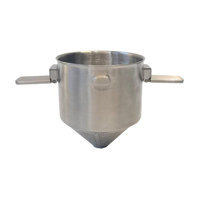 Filtre à Café pour la Maison et la Cuisine Filtre à Café en Acier Inoxydable Fin Portable Perforation à la Main en Acier Inoxydable Sans Papier Goutte à Goutte Filtre Réutilisable Accessoires de Cuisine Organisation de Cuisine Déco de Cuisine