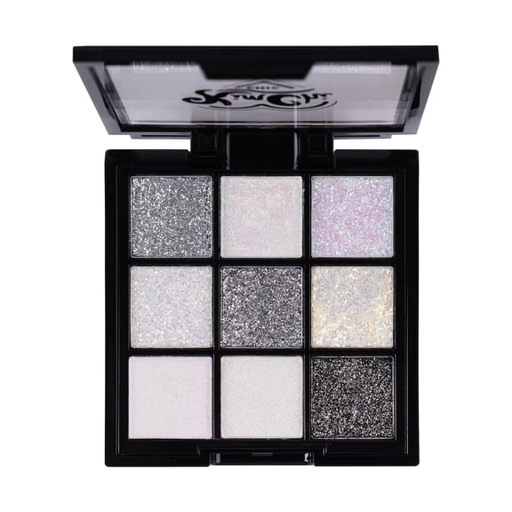 KimChiChic Beauty Jewel Collection Shadow Palette, 9 Pigmented Blendable Long Lasting Shadow Palette, Includes Jewel Stickers, Diamond