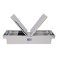 thumbnail image 2 of UWS TB-60 Tool Box  Crossover; Gull Wing; Diamond Tread; Bright; Aluminum; 60-7/8 Inch Length x 20 Inch Width x 14-1/2 Inch Height, 2 of 2