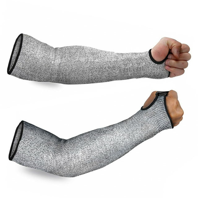 Protectores de brazo, 1 par de mangas protectoras de protección de brazo Mangas resistentes a cortes Eficiencia óptima