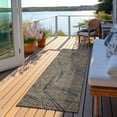 thumbnail image 6 of Addison Rugs Chantille Indoor/Outdoor Transitional Geometric Mocha Washable Runner Rug, 2'3" x 7'6", 6 of 6