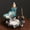 K49 Only Burner, variant on 1pc Lotus Ceramic Backflow Incense Burner, Aromatherapy & Meditation Home Decor (Without Incense)