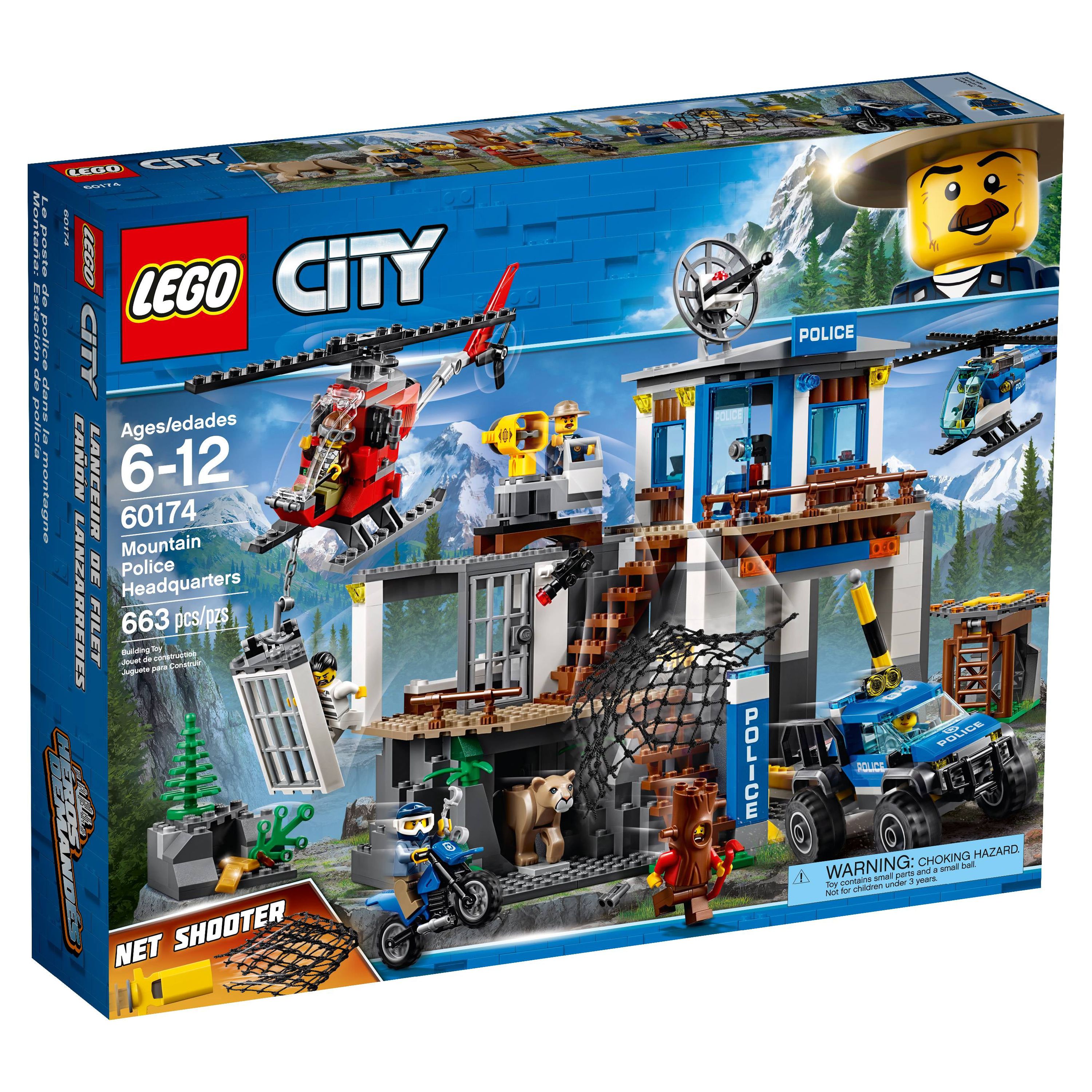 LEGO City Police Mountain Police Headquarters 60174 - image 4 of 7