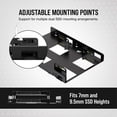 thumbnail image 3 of SSD Mounting Bracket Corsair Dual 3.5” Internal Drive Bay, 3 of 7
