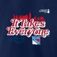 thumbnail image 4 of Men's Fanatics  Navy New York Rangers 2024 Stanley Cup Playoffs Slogan T-Shirt, 4 of 4