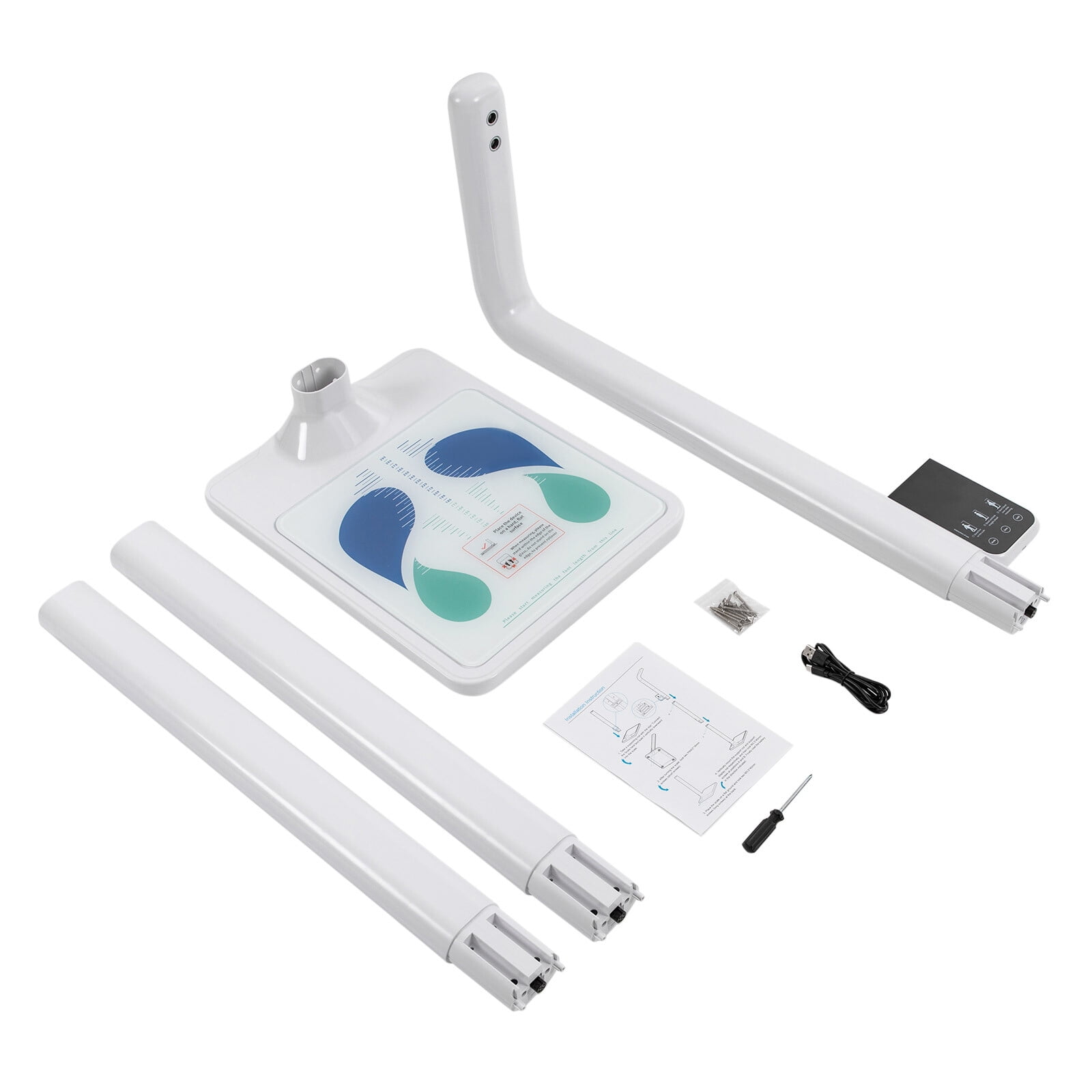 Miumaeov 5-220kg Doctor Physician Scale Professional Height & Weight Scale Medical Scale