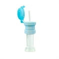 Universal Portable AntiChoking Straw Lid With Storage Bottle Universal
