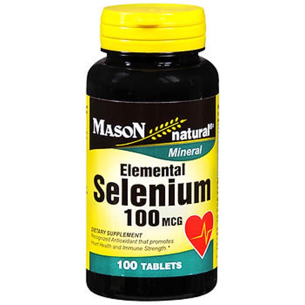 Mason Vitamins Mason Natural Mineral, 100 ea