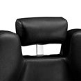 thumbnail image 4 of Classic Hydraulic Recline Hair Salon Iron Leather Sponge Barber Chair Black, 4 of 14