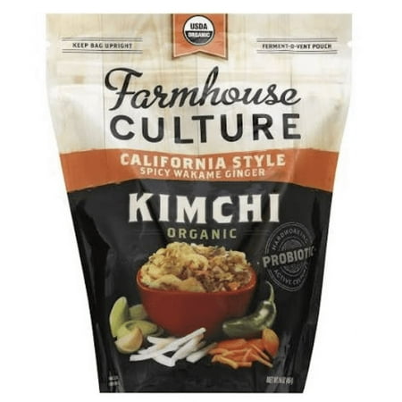 Farmhouse Culture California Style Organic Kimchi, 16 Oz.