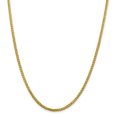 thumbnail image 1 of 14k 2.50mm Semi-solid D/C Wheat Chain (Weight: 7.25 Grams, Length: 24 Inches), 1 of 4