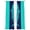 Blue, variant on Tropical Fish Sheer Curtains 96 Inch Length 2 Panels Set, Mandalas Boho Modern Green Abstract Stripe Voile Window Treatment Semi Sheer Long Curtains Drapes for Bedroom/Living Room/Kitchen 52"x96"x2