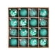 thumbnail image 3 of Wmhnj Adornos navideños de bolas de plstico irrompibles, juego de 16 piezas, decoraciones colgantes electrochapadas, 3 of 8
