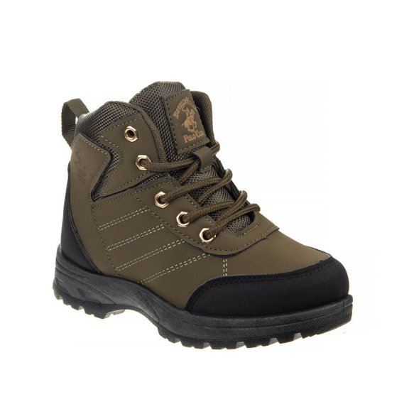 Beverly Hills Polo Club Boys Little Kids Hiker Boots - Olive, 11