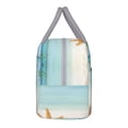 thumbnail image 6 of Lafuoo Starfish in Beach Pattern Large Portable Insulated Lunch Bag, Waterproof Zipper Insulated Lunch Bag for Men and Women-One Size, 6 of 7
