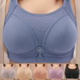 thumbnail image 5 of RMGVDSD Womens Push Up Bras Women's Lace Push Up Comfort Breathable Bra Without Underwire Lingerie For Mom Full Coverage Bralettes, 5 of 5