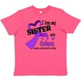 thumbnail image 3 of Inktastic I Love my Sister with Epilepsy Hope, Support, Cure Youth T-Shirt, 3 of 5