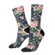 thumbnail image 1 of Balery Vintage Floral Calcetas Largas con Estampado para Hombre y Mujer – Suaves y Transpirables, Talla Única (US 5-11), 1 of 6