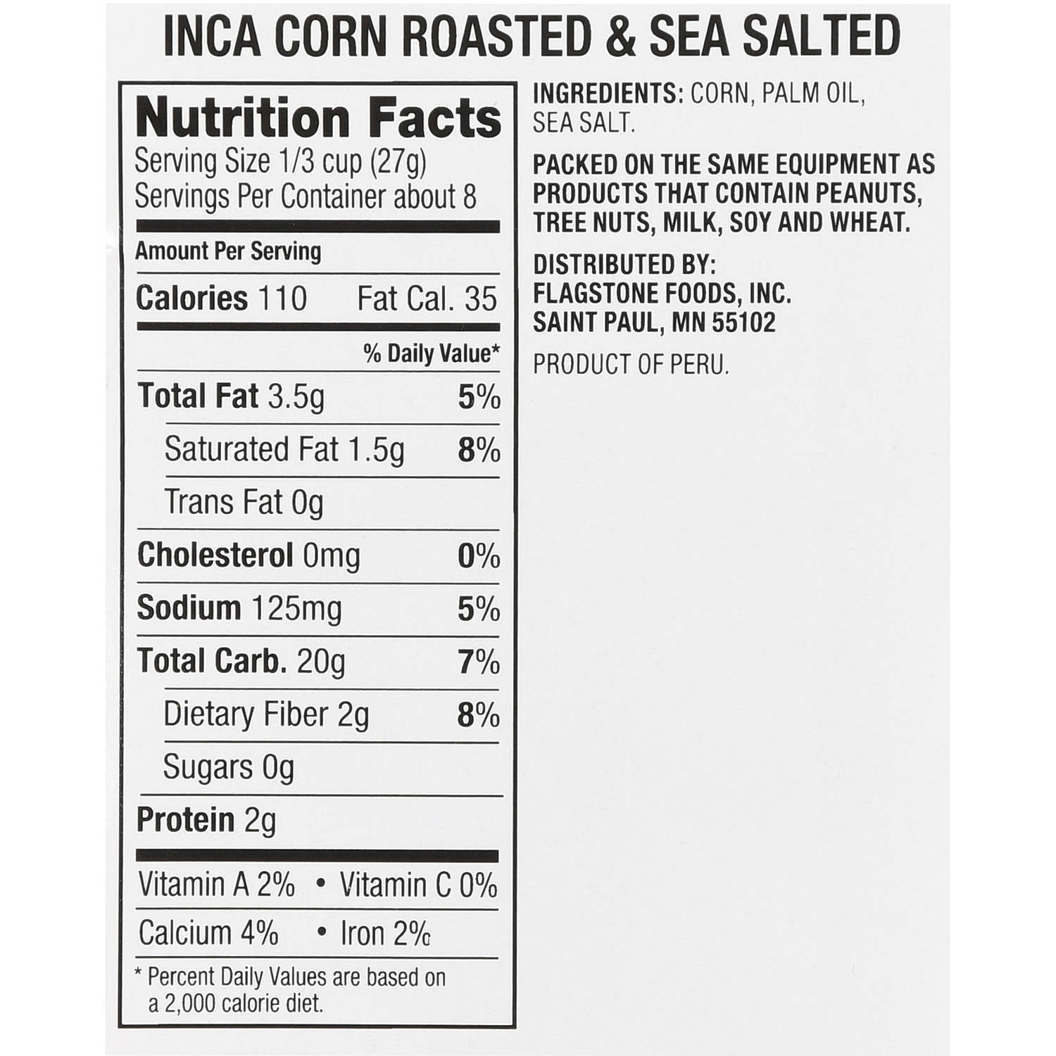 Roasted Corn Nuts Nutrition Facts Besto Blog Roasted Corn Nuts Nutrition Facts Besto Blog