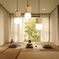 thumbnail image 3 of (Type A)E27 Creative Pendant Lights Industrial Wood Ceiling Light Modern Lighting Pendant Lights Ceiling Lights Lighting, 3 of 5