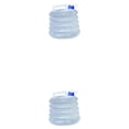 thumbnail image 1 of fastboy Outdoor Water Bag Collapsible Camping Storage Container Emergency Large Capacity Sport Picnic Telescopic Carrier 5L 2Set, 1 of 6
