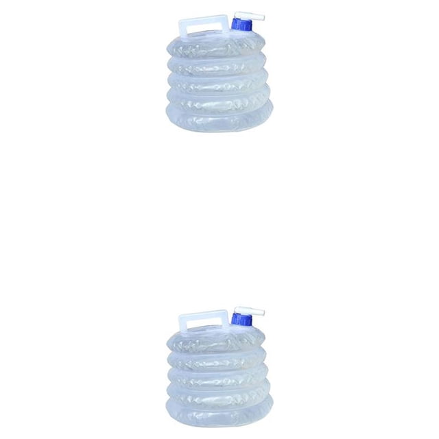 fastboy Outdoor Water Bag Collapsible Camping Storage Container Emergency Large Capacity Sport Picnic Telescopic Carrier 5L 2Set
