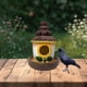 thumbnail image 2 of Casa para Pájaros con Comedero, Refugio de Resina para Patio Exterior, Nido para Colibríes, Caseta Colgante para Periquitos, Petirrojos, Agapornis de, 2 of 9