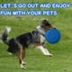 thumbnail image 5 of Platillo para perros, platillo neumático de alto vuelo para cachorros: platillo flotante liviano para buscar pelotas, 5 of 5