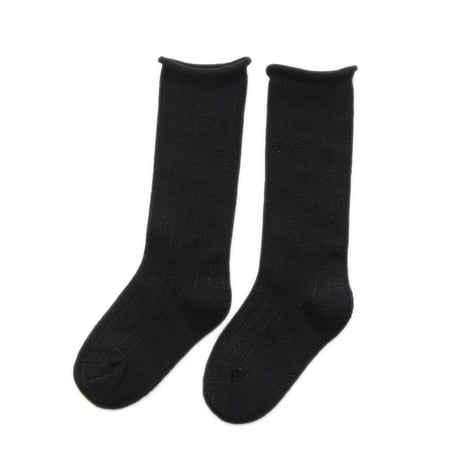 

Kids Baby Socks Solid Kids Long Socks Children Y Warmers Girls Boys Candy Tube Colors Baby Socks 0-10 Clothes Beauty Mid Cotton