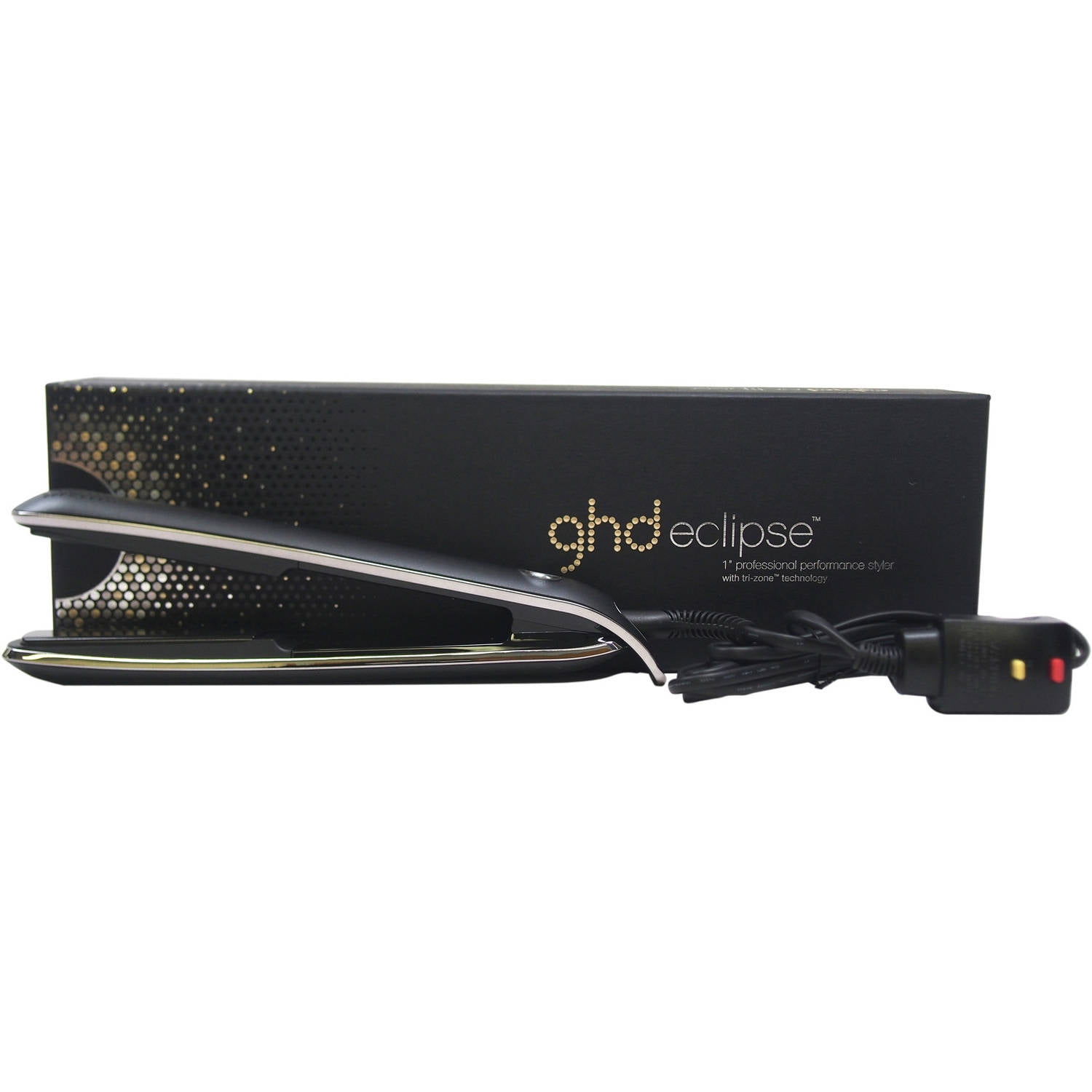 GHD Eclipse Professional Performance Styler Tri-Zone Technology Flat Iron-Black  by GHD for Unisex, 1
