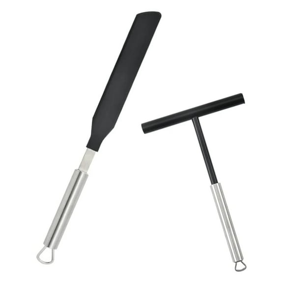 304 Stainless Steel Crepe Spreader Pancake Like Batter Spreading Tool Pancake Like Batter for Kitchen Spatula