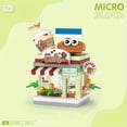 thumbnail image 5 of Street View Micro Particle Building Blocks, Small Particle Cute Sweet Shop Candy Shop Model, Mini Decoration For Birthday Gifts, 5 of 5