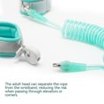thumbnail image 2 of Correa para niños con muñequera antipérdida con cerradura de llave Correa para bebé mejorada con pulsera de seguridad para bebés, niños pequeños y niños (6,56 pies/2 m, verde), 2 of 5