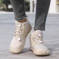 thumbnail image 3 of KELINFONG Men's Snow Boots Women's Winter Barefoot Shoes Hiking Boots Wide Toe Box High Top Ankle Booties, 3 of 7