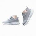 thumbnail image 4 of Kogui Little Girls' Sneakers Kids Shoes, Girls Sneakers Lightweight Athletic Walking/Running Shoes Size 11.5 (Grey,Little Kids 11.5), 4 of 9