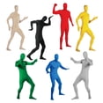 thumbnail image 2 of Traje de cuerpo completo cómodo y transpirable unisex para Halloween, disfraces de cosplay para mujeres y hombres, blanco, XL, 2 of 3