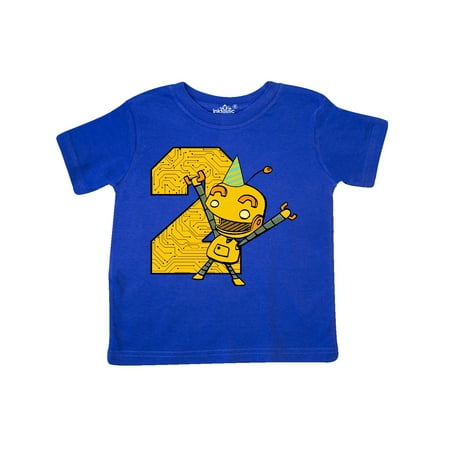 

Inktastic Robot 2nd Birthday Gift Toddler Boy or Toddler Girl T-Shirt
