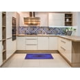 thumbnail image 6 of Ahgly Company Machine Washable Indoor Rectangle Transitional Purple Area Rugs, 6' x 9', 6 of 7